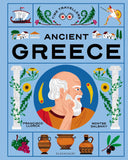 Front cover of the book 'Time Travellers: Ancient Greece: the perfect gift for budding historians' by Francisco Llorca.