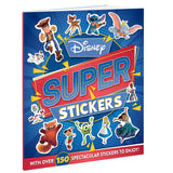 Front cover of the book 'Disney Super:Stickers' by Parragon.