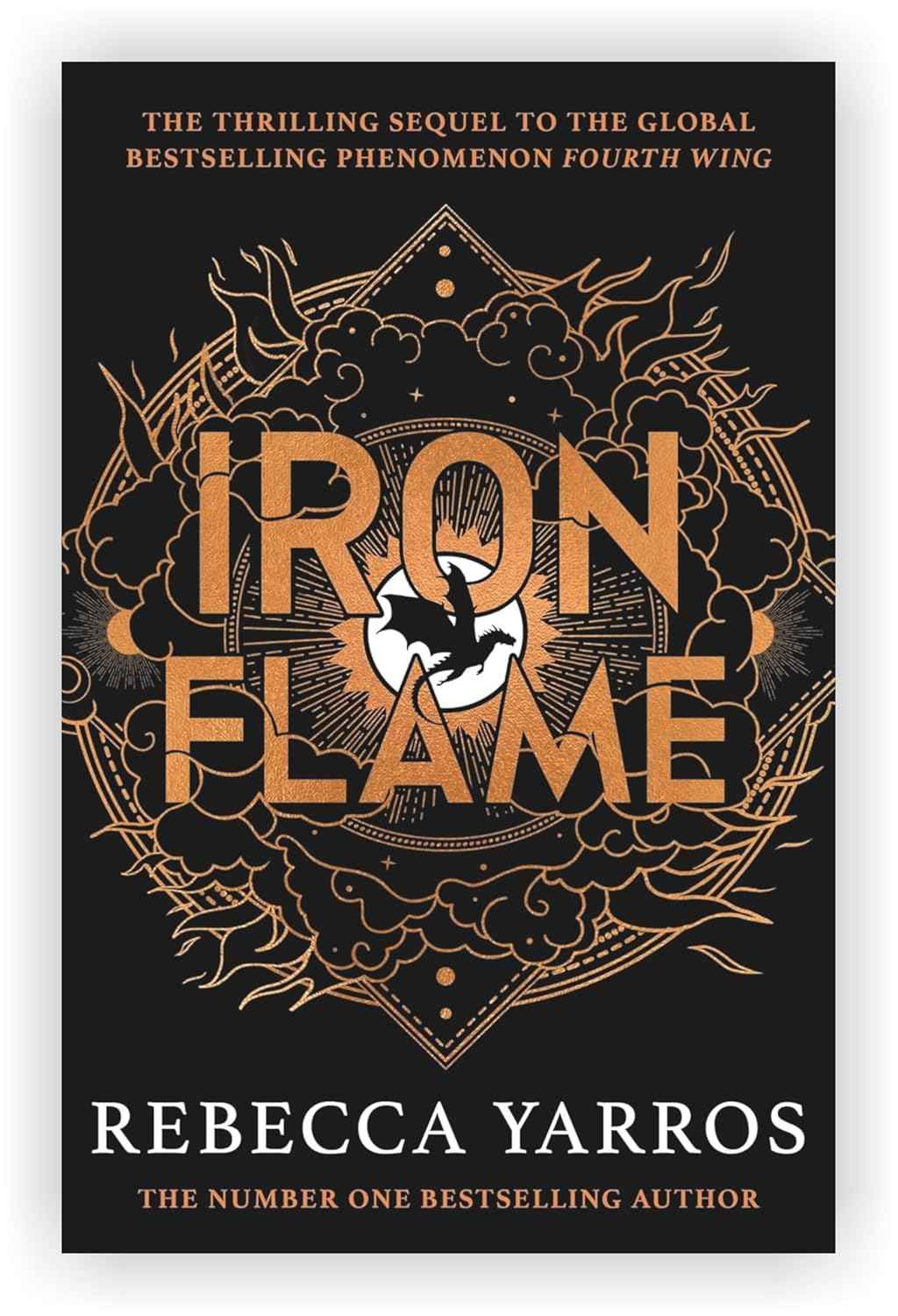 The Empyrean Series Collection 2 Books Set By Rebecca Yarros (Fourth Wing, Iron Flame)
