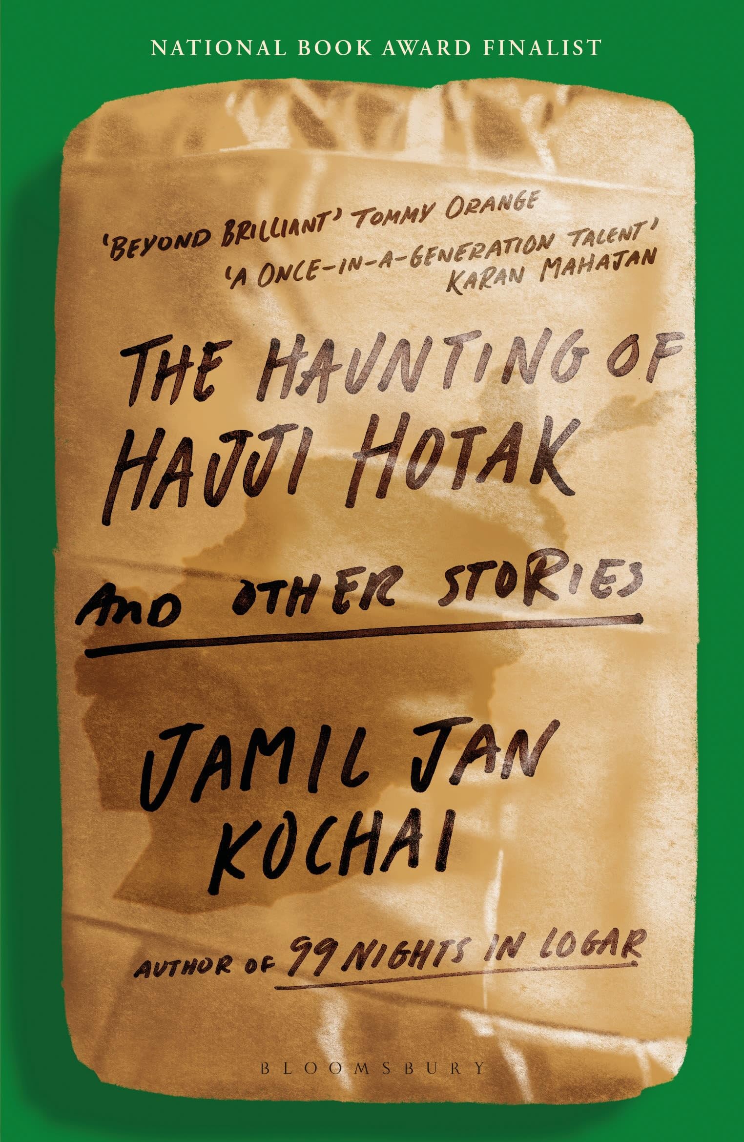Front cover of the book 'The Haunting of Hajji Hotak' by Jamil Jan Kochai.