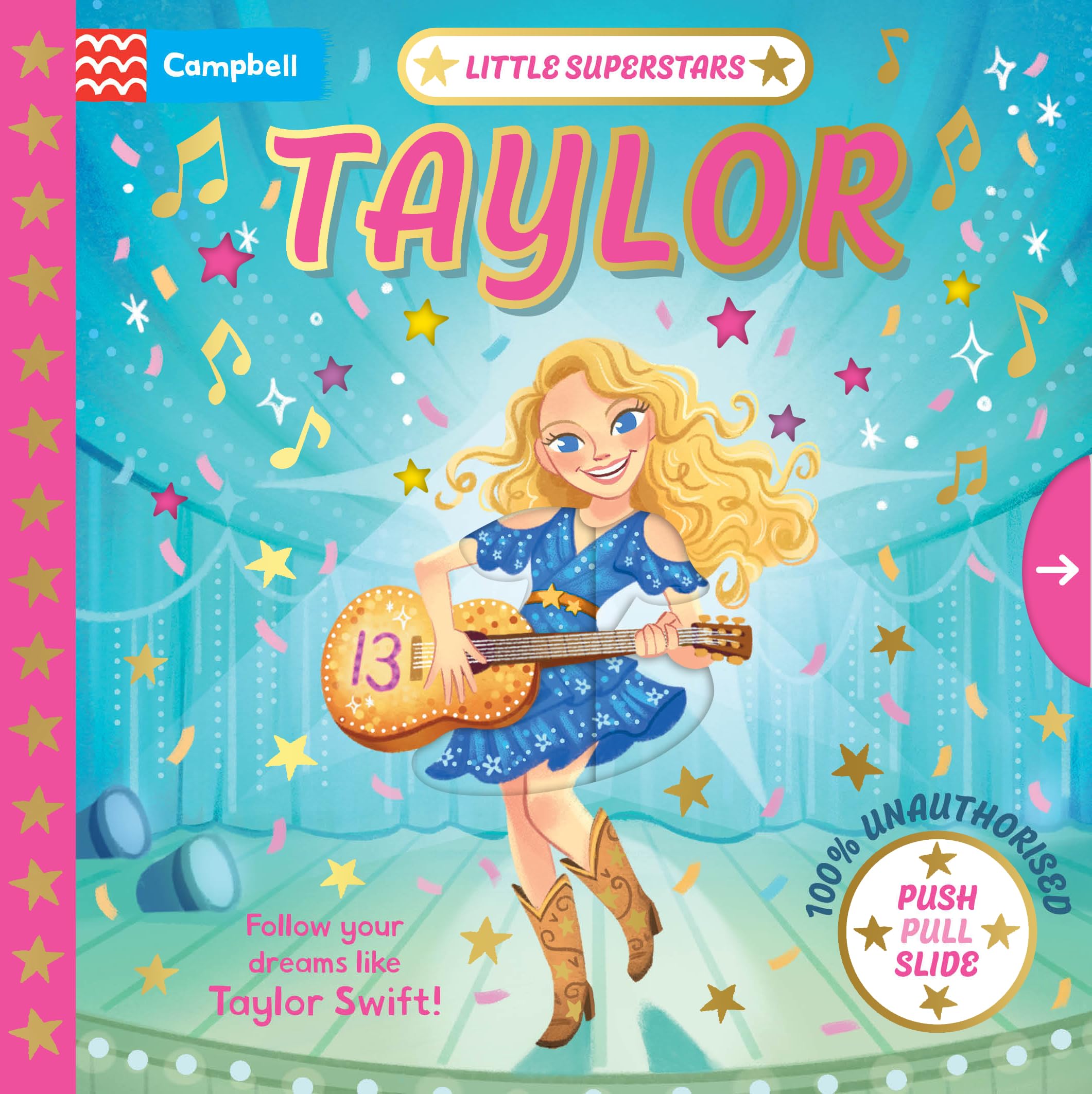 Front cover of the book 'Campbell Books Ltd Little Superstars Taylor.' by Mariana Avila Lagunes.