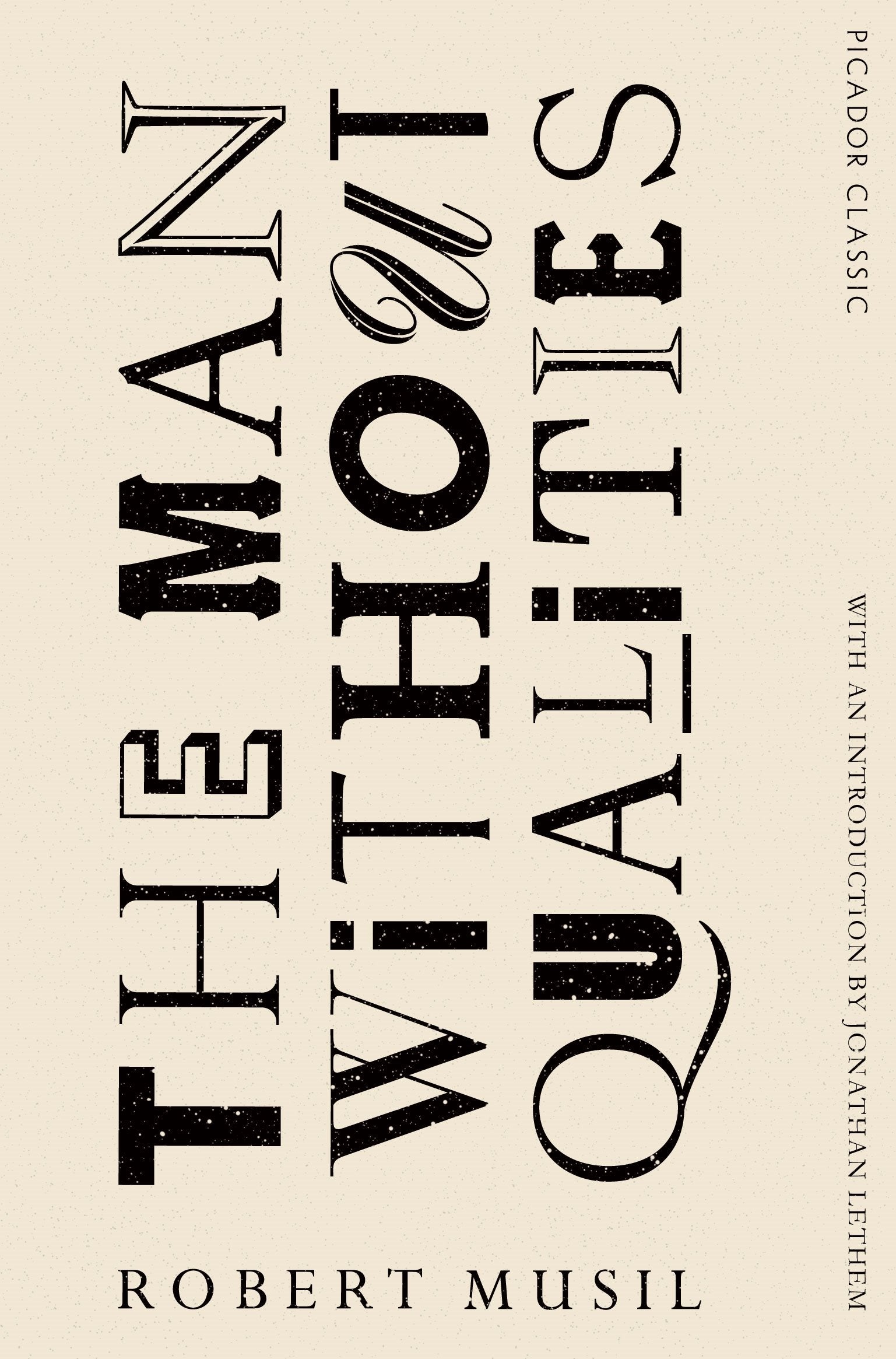 Front cover of the book 'Man Without Qualities' by Musil, Robert.