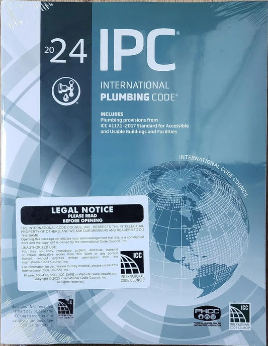 2024 International Plumbing Code Paperback – January 1, 2023 Paperback bookcover – Nybookshub