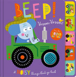 Front cover of the book 'Beep! Vroom-Vroom!' by Alexander Cox.