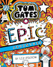 Front cover of the book 'Tom Gates #13: Epic Adventure (Kind Of)' by Liz Pichon.
