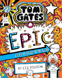 Front cover of the book 'Tom Gates #13: Epic Adventure (Kind Of)' by Liz Pichon.