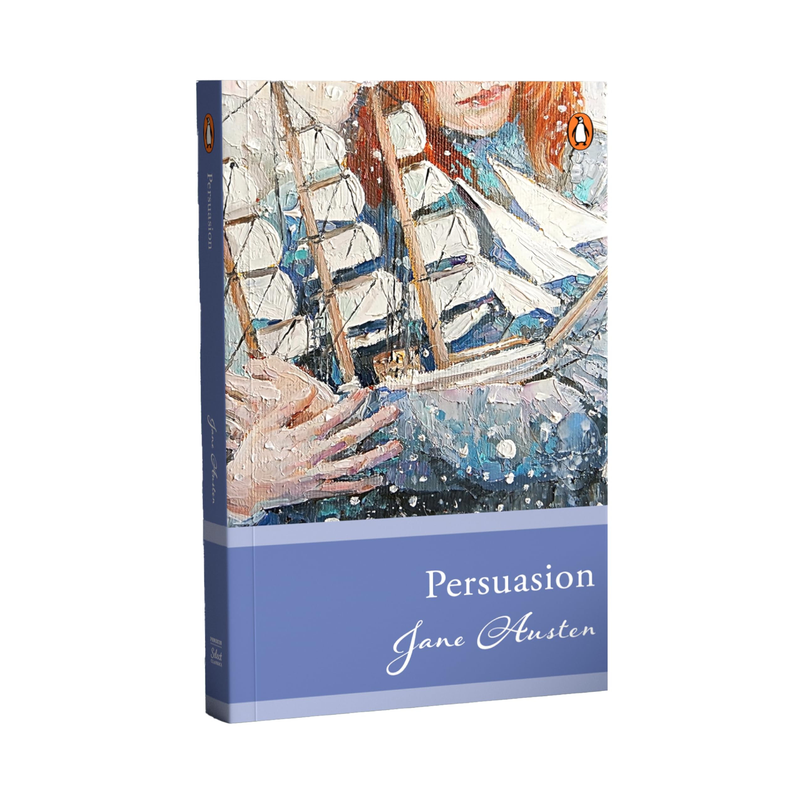 Front cover of the book 'Persuasion' by Jane Austen.