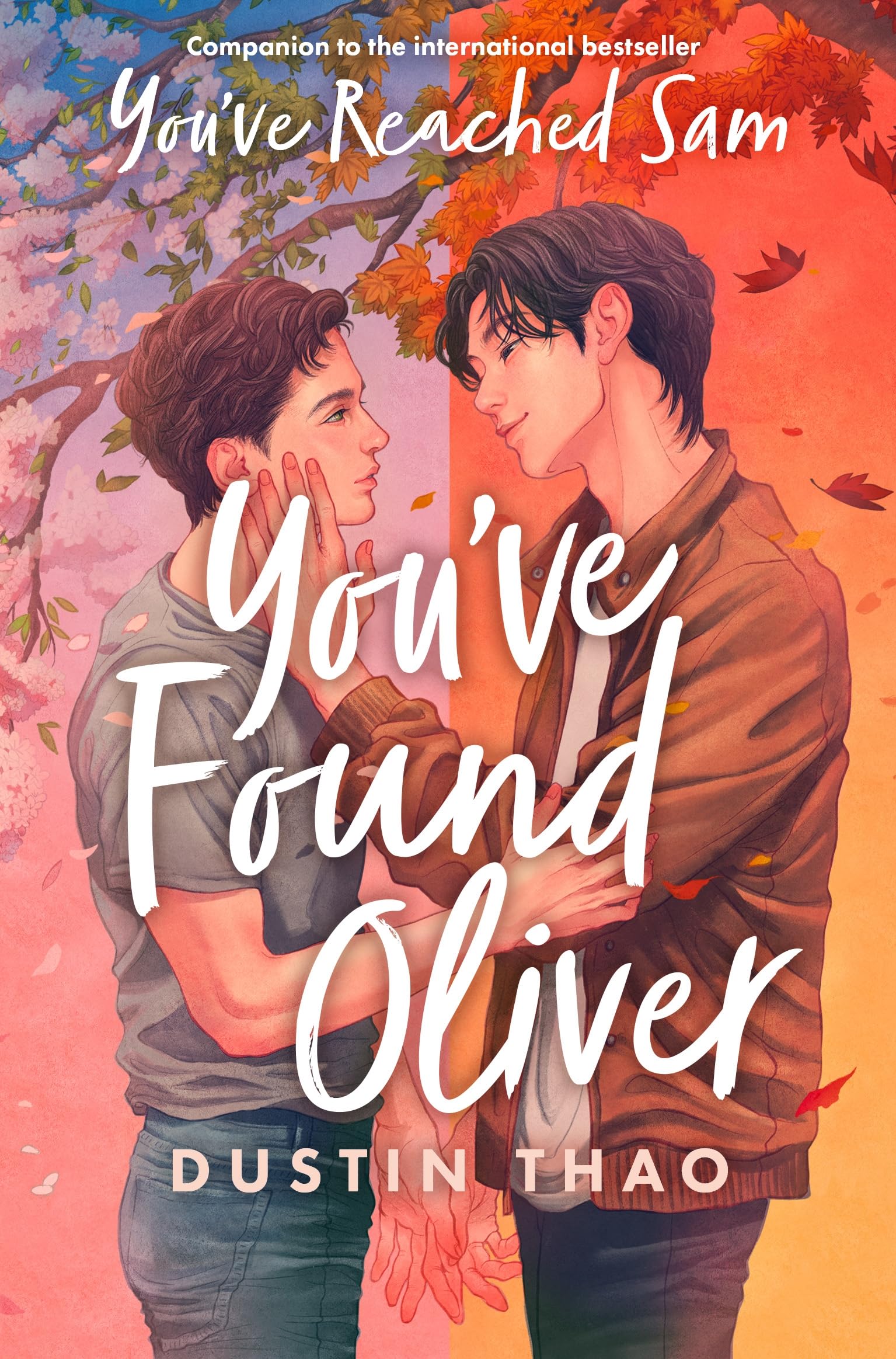 Front cover of the book 'You've found oliver' by Dustin Thao.