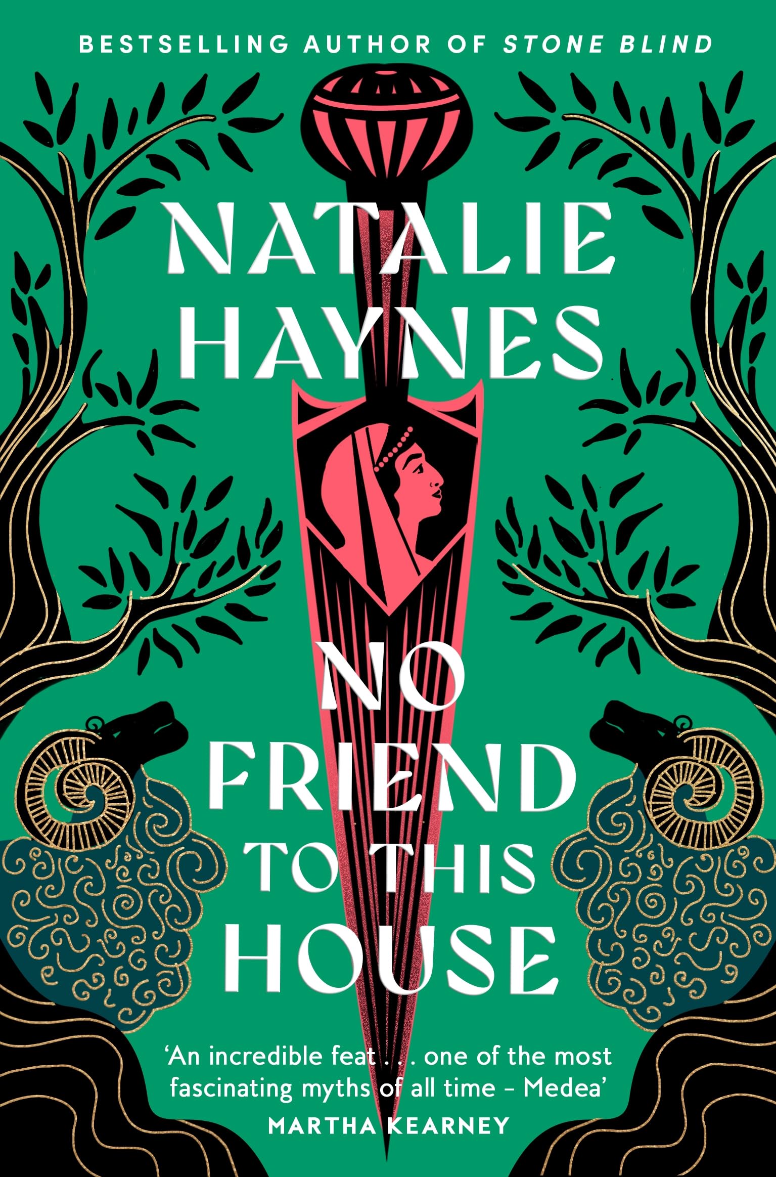 Front cover of the book 'No friend to this house' by Natalie Haynes.