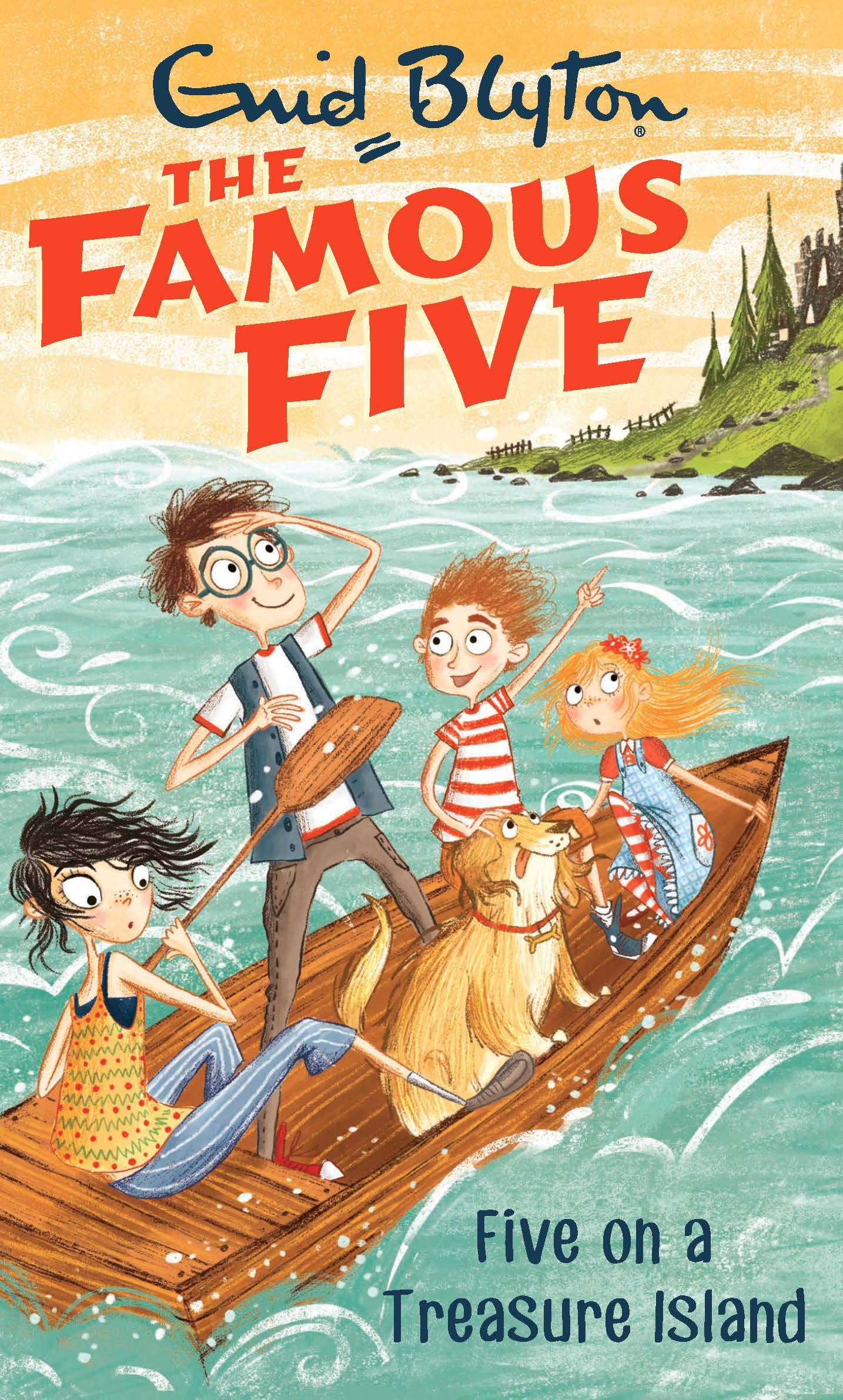 Front cover of the book 'Five On A Treasure Island: Book 1 (Famous Five)' by Na.