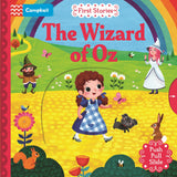 Front cover of the book 'The Wizard of Oz' by Campbell Books, Miriam Bos.