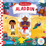 Front cover of the book 'Aladdin (First Stories)' by Amanda Enright.