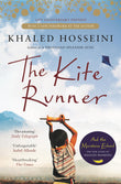Front cover of the book 'The Kite Runner' by Khaled Hisseini.