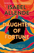 Front cover of the book 'Daughter of Fortune' by Isabel Allende.