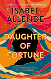 Front cover of the book 'Daughter of Fortune' by Isabel Allende.