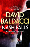 Front cover of the book 'Nash falls' by David Baldacci.