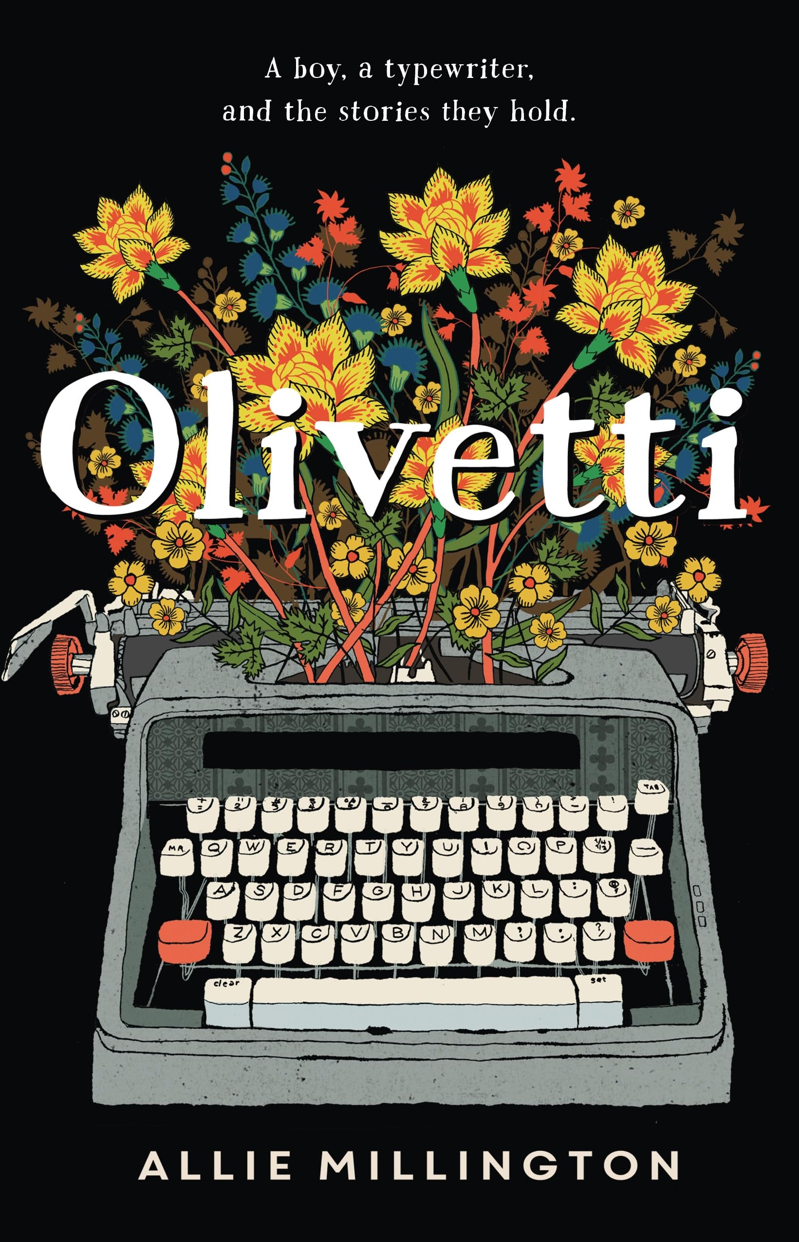 Front cover of the book 'Olivetti' by Allie Millington.