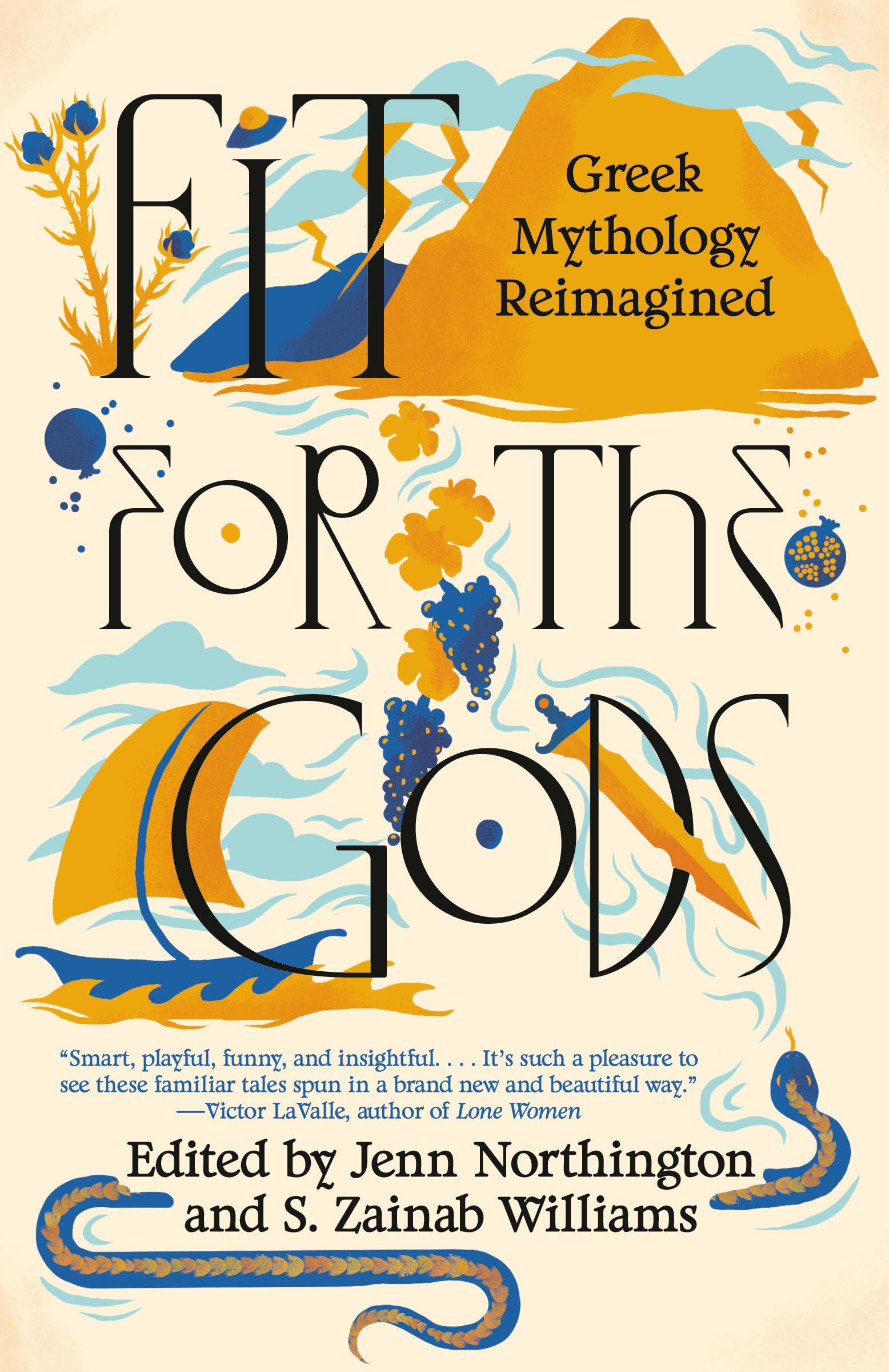 Front cover of the book 'Fit for the Gods: Greek Mythology Reimagined' by Northington, Jenn.