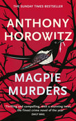 Front cover of the book 'Magpie Murders' by Anthony Horowitz.