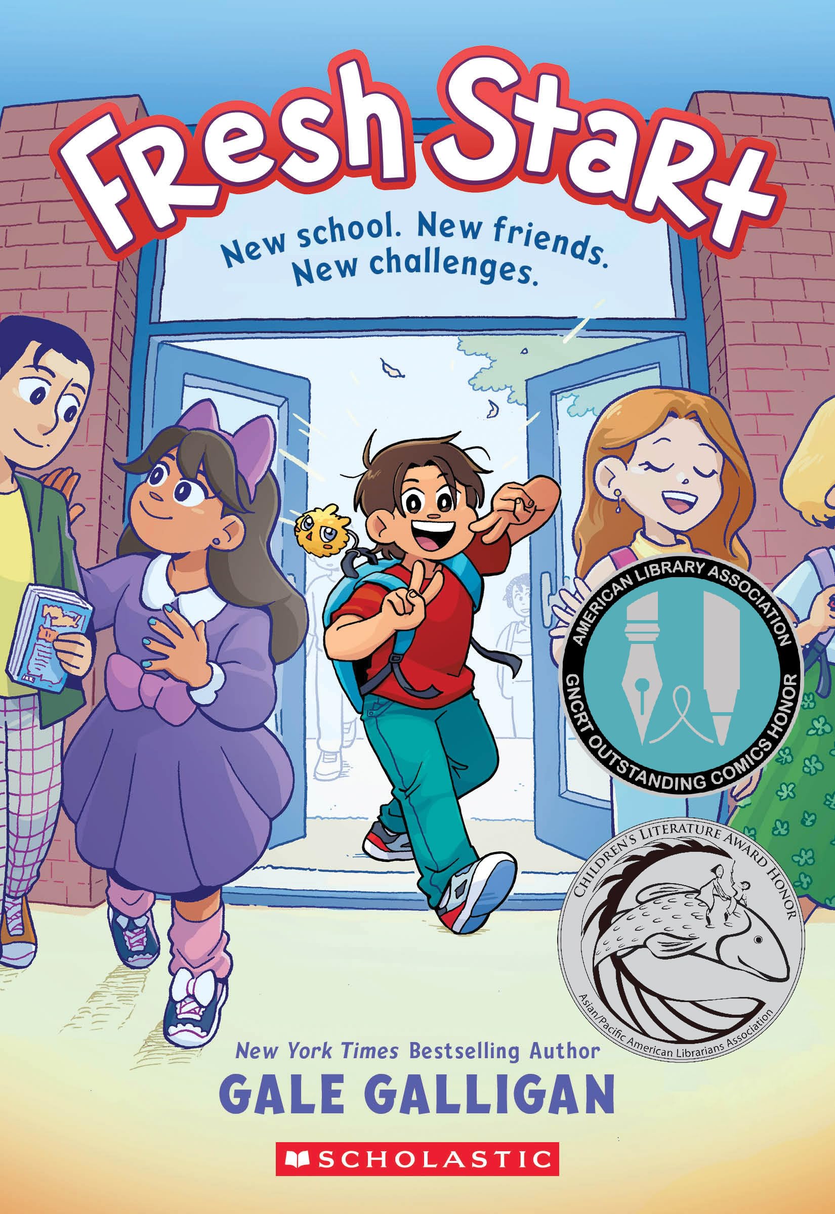 Front cover of the book 'Fresh Start: A Graphic Novel' by Gale Galligan.