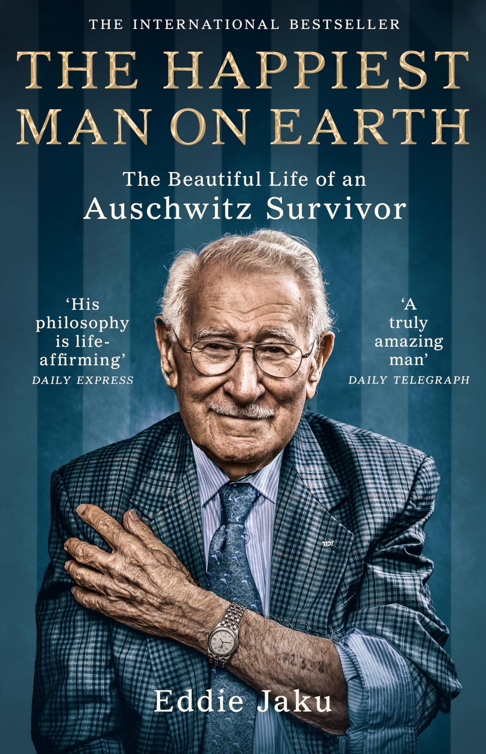 Front cover of the book 'The Happiest Man on Earth' by Eddie Jaku.
