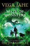 Front cover of the book 'Vega Jane and the Maze of Monsters' by David Baldacci.