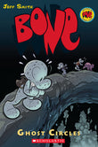 Front cover of the book 'GHOST CIRCLES: BONE, Volume Seven' by Jeff Smith.