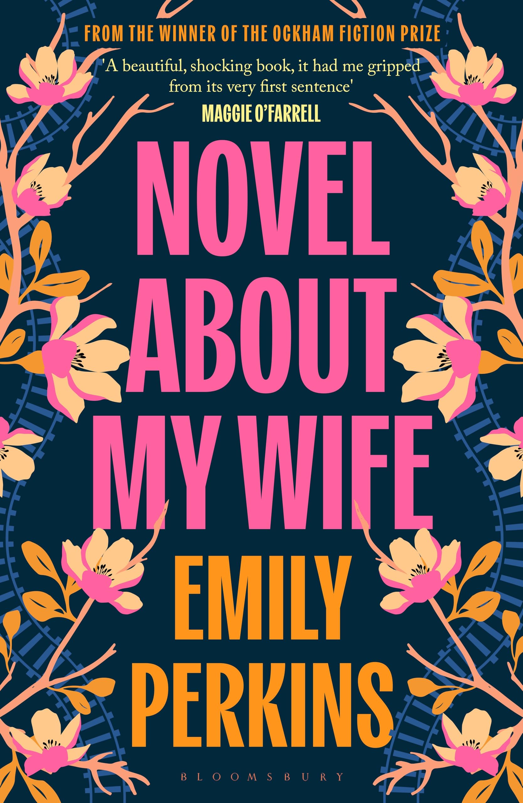 Front cover of the book 'Novel About My Wife' by Emily Perkins.