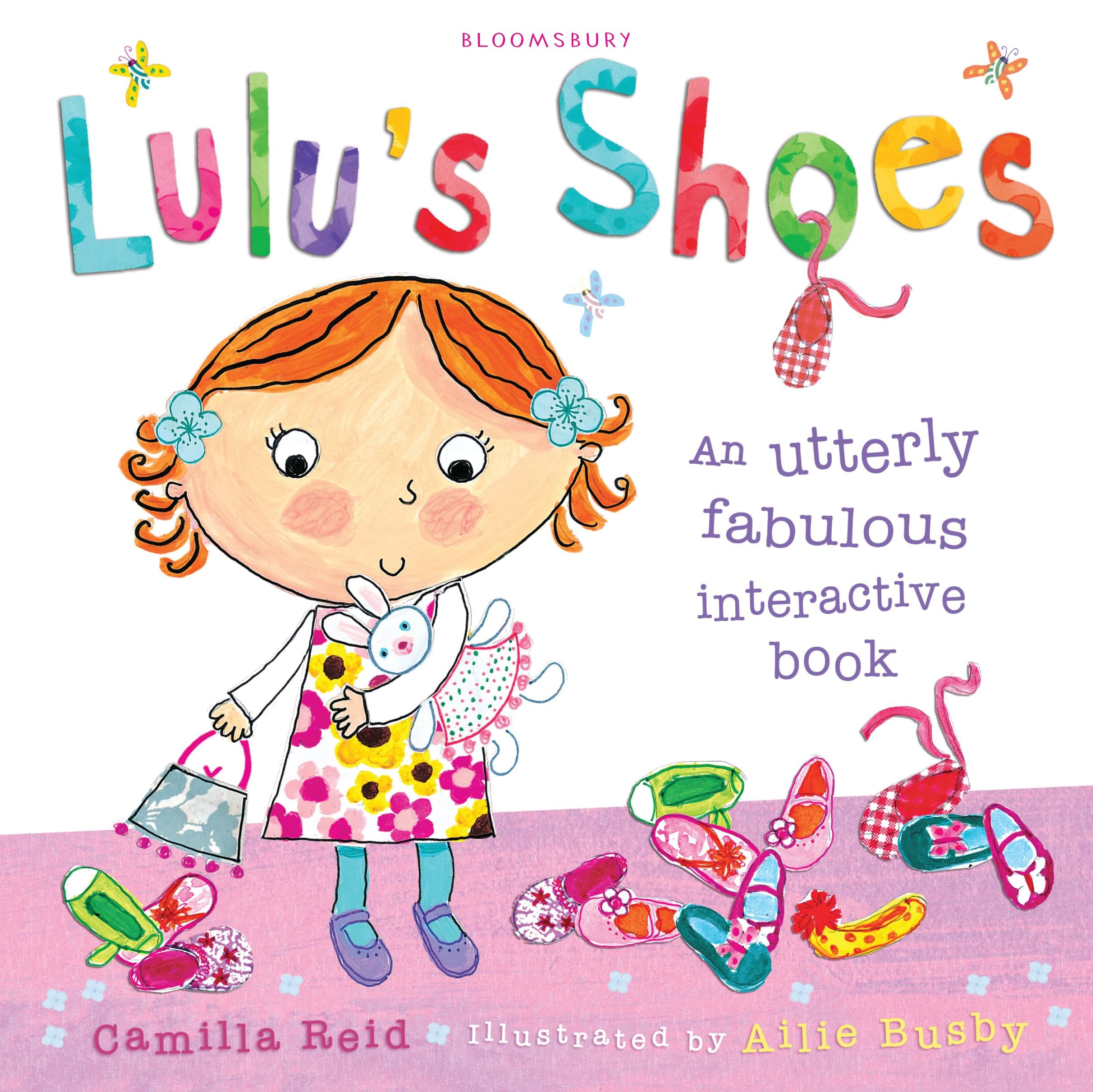 Front cover of the book 'Lulus Shoes' by Reid, Camilla.