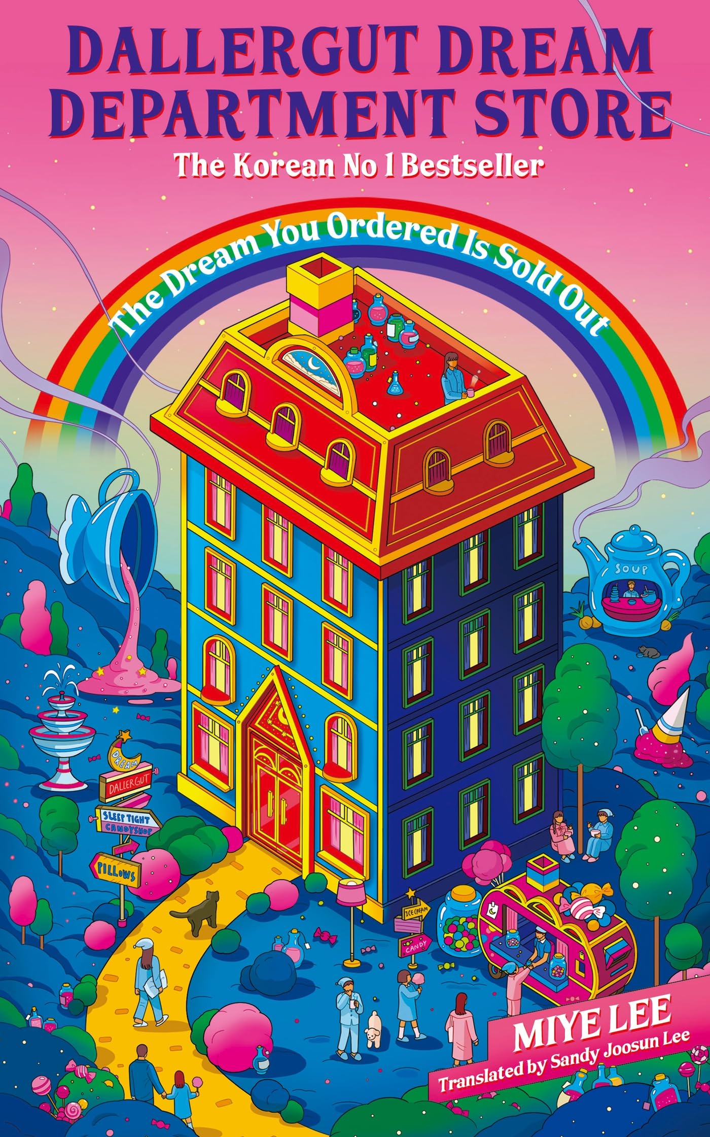 Front cover of the book 'Dallergut dream department store' by Mi-Ye Lee.