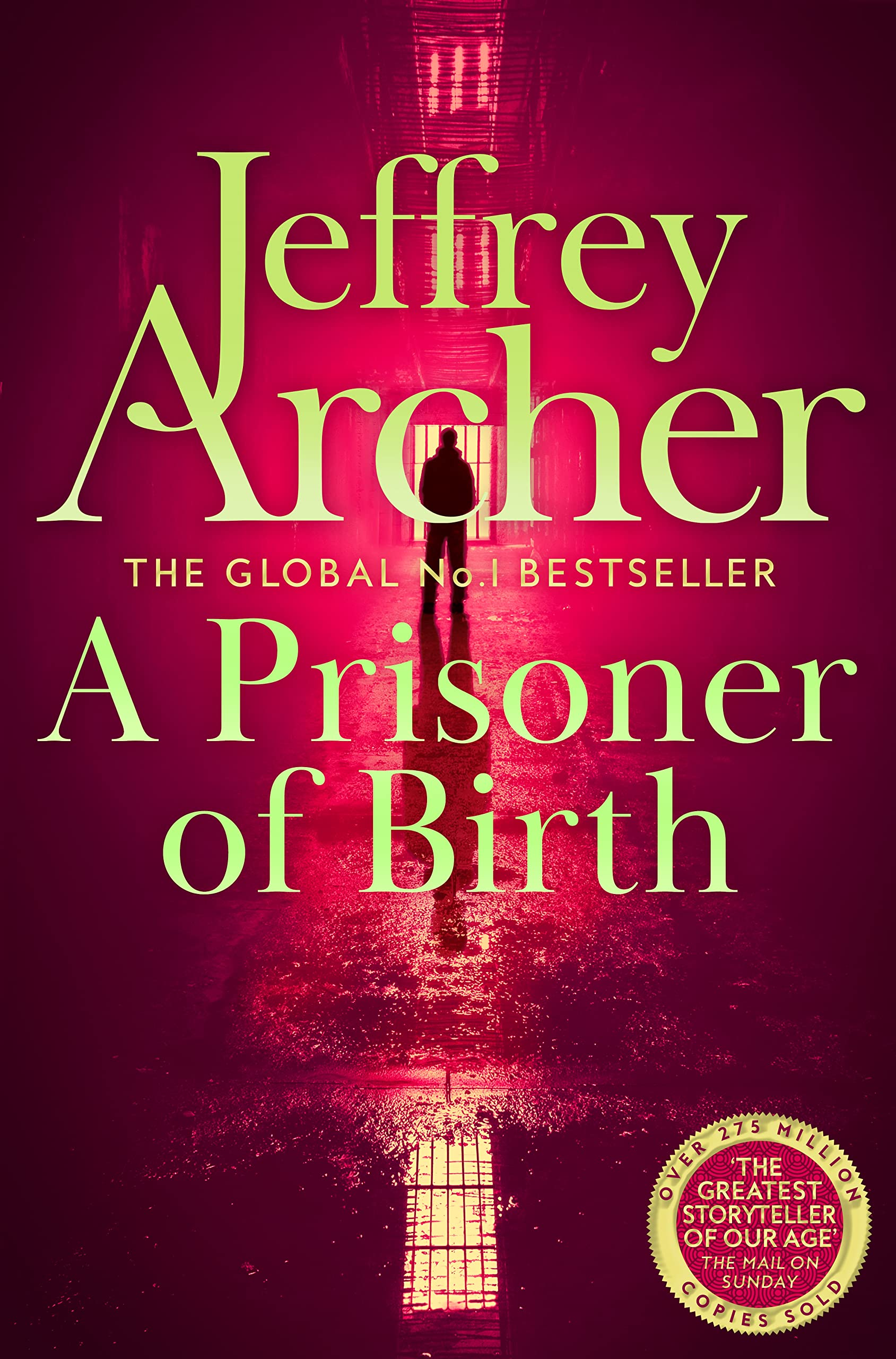 Front cover of the book 'A Prisoner of Birth' by Jeffrey Archer.