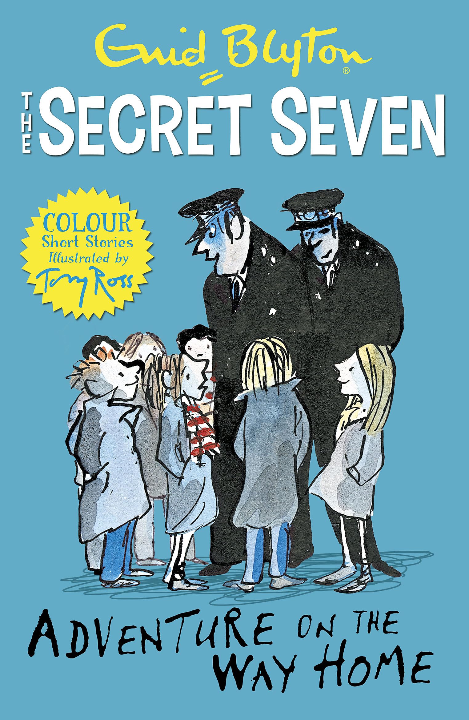 Front cover of the book 'Adventure on the Way Home' by Blyton, Enid.