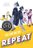 Front cover of the book 'You and Me on Repeat' by Mary Shyne.