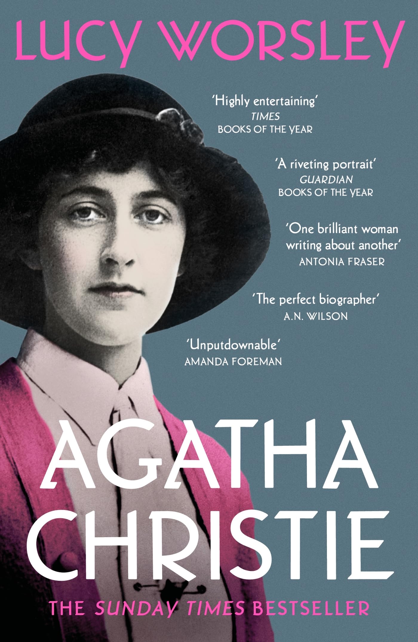 Front cover of the book 'Agatha Christie: Rad' by Lucy Worsley.