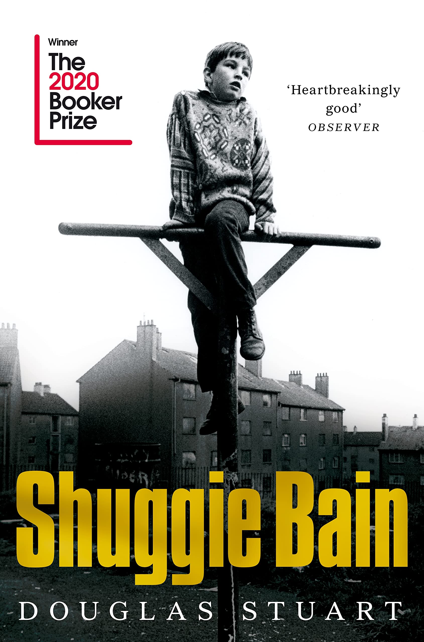 Front cover of the book 'shuggie bain' by Douglas Stuart.