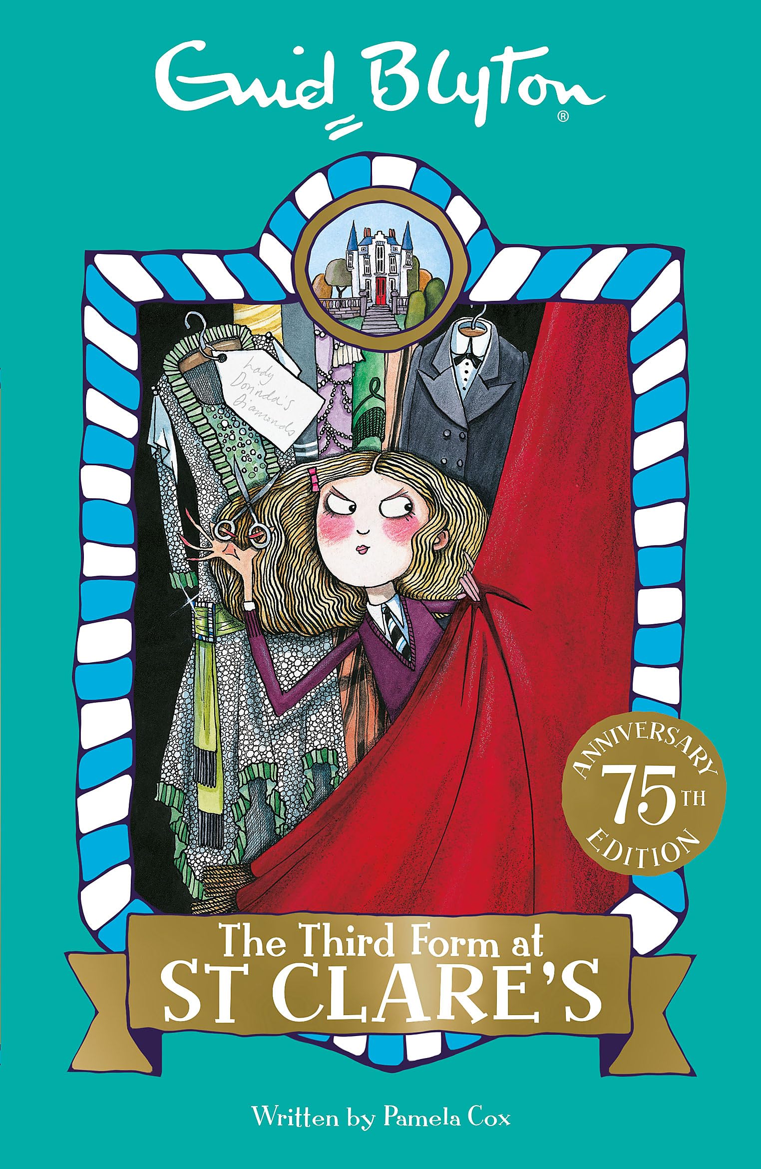 Front cover of the Paperback book 'The Third Form at St Clare's Enid Blyton' by Enid Blyton.