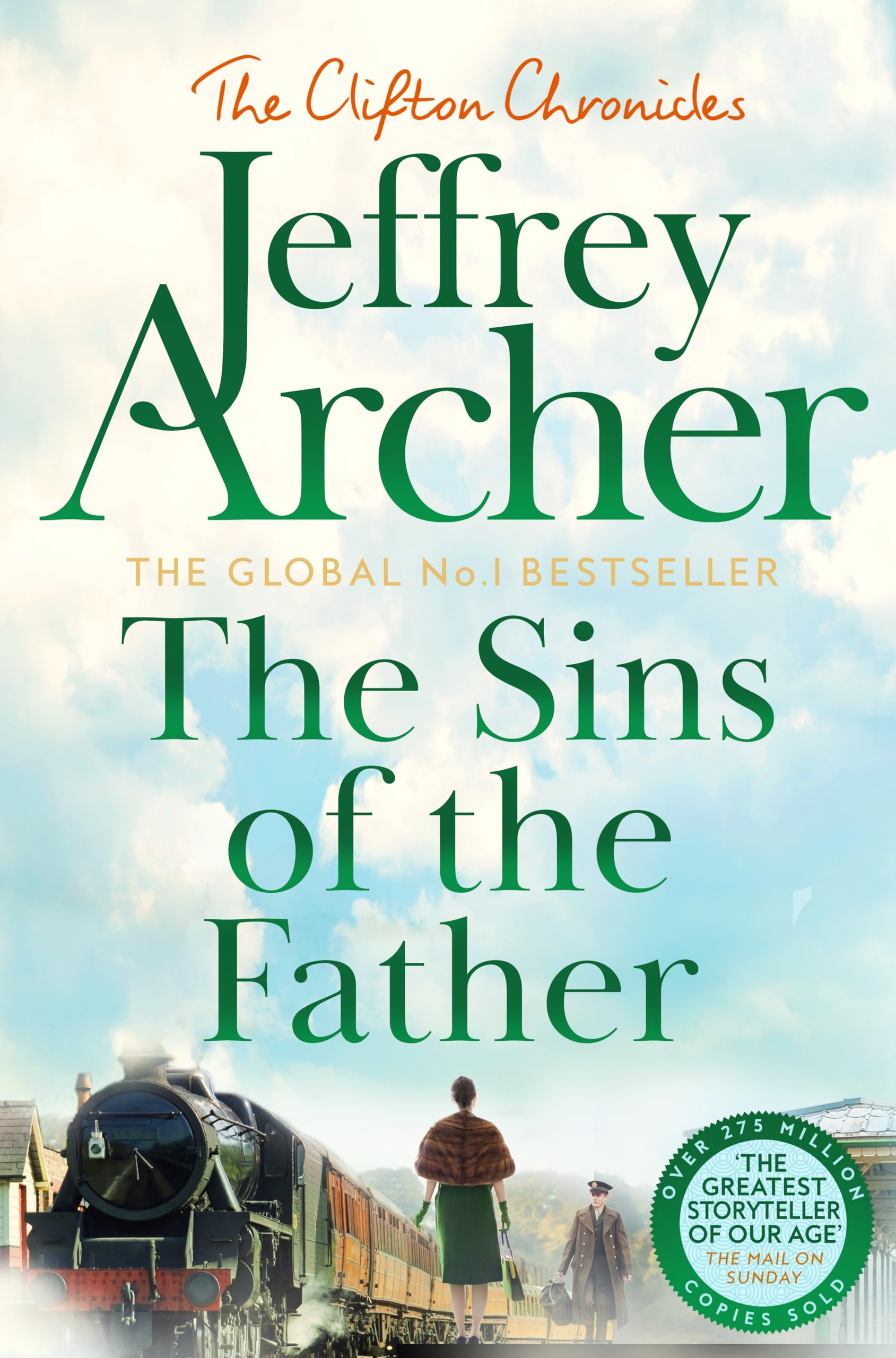 Front cover of the book 'Pan The Sins of the Father.' by Jeffrey Archer.