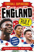 Front cover of the book 'Football Superstars: England Rule' by Mugford, Simon.