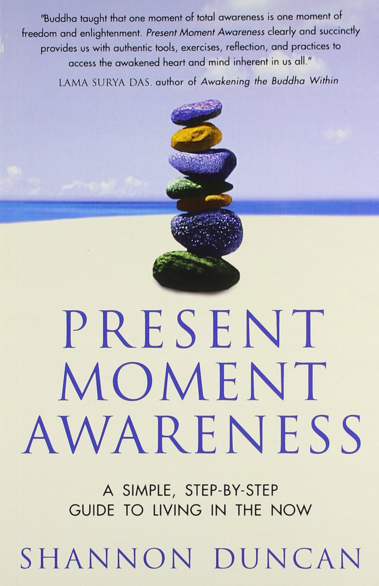 Front cover of the Paperback book 'Present Moment Awareness DUNCAN SHANON' by Duncan Shanon.
