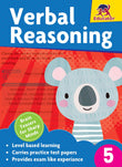 Front cover of the book 'Verbal Reasoning 5' by Pegasus.