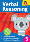 Front cover of the book 'Verbal Reasoning 5' by Pegasus.