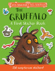 Front cover of the book 'GRUFFALO: A FIRST STICKER BOOK' by Julia Donaldson, Axel Scheffler.