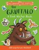 Front cover of the book 'GRUFFALO: A FIRST STICKER BOOK' by Julia Donaldson, Axel Scheffler.