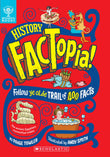 Front cover of the book 'History Factopia!' by Paige Towler.