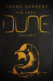 Front cover of the book 'Great Dune Trilogy' by Herbert, Frank.