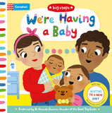 Front cover of the book 'We're Having A Baby' by Marion Cocklico.