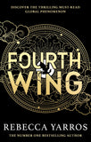 Front cover of the book 'Fourth Wing (International Edition)' by Rebecca Yarros.