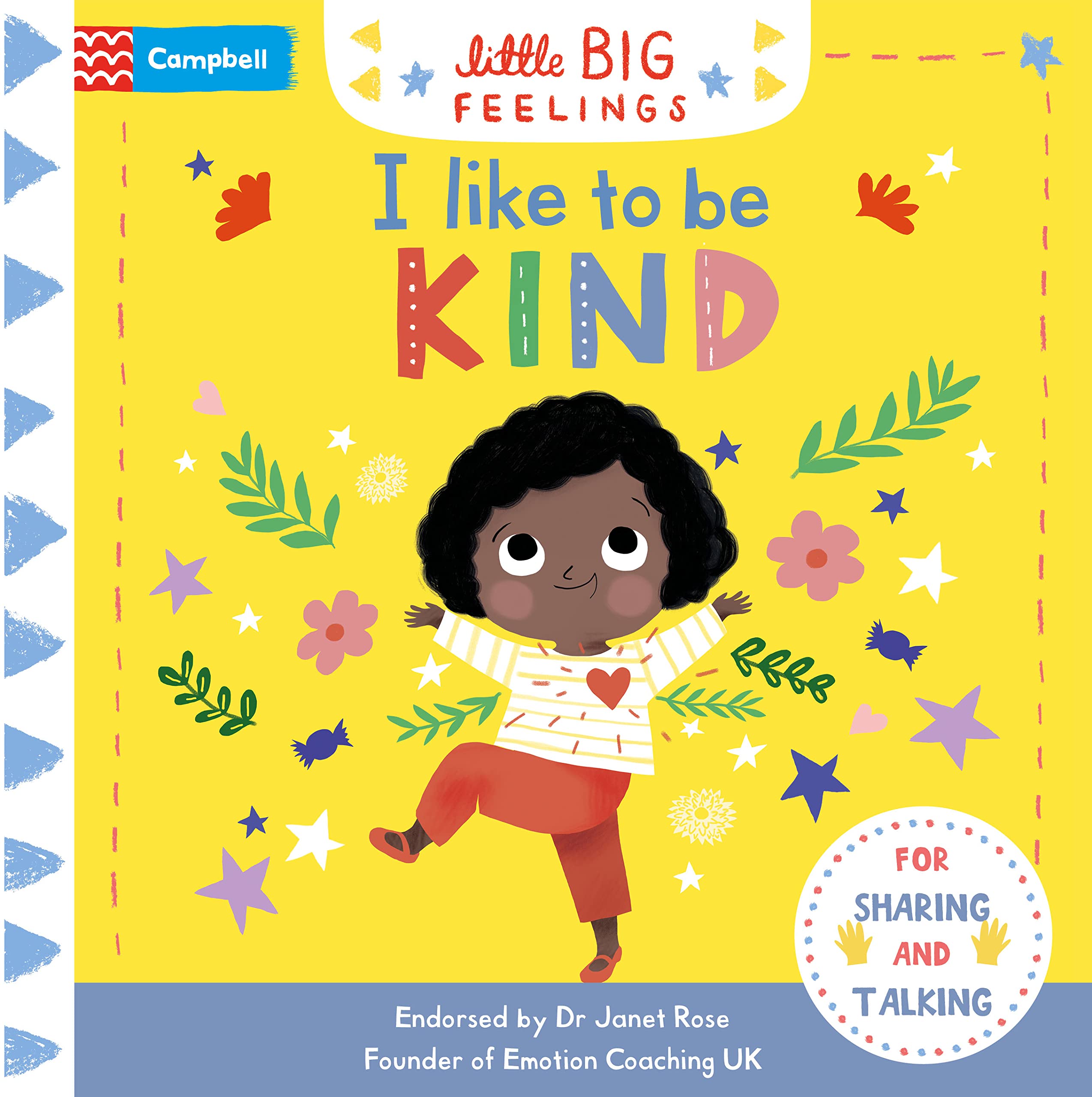 Front cover of the book 'Little Big Feelings I Like To Be Kind' by Marie Paruit.