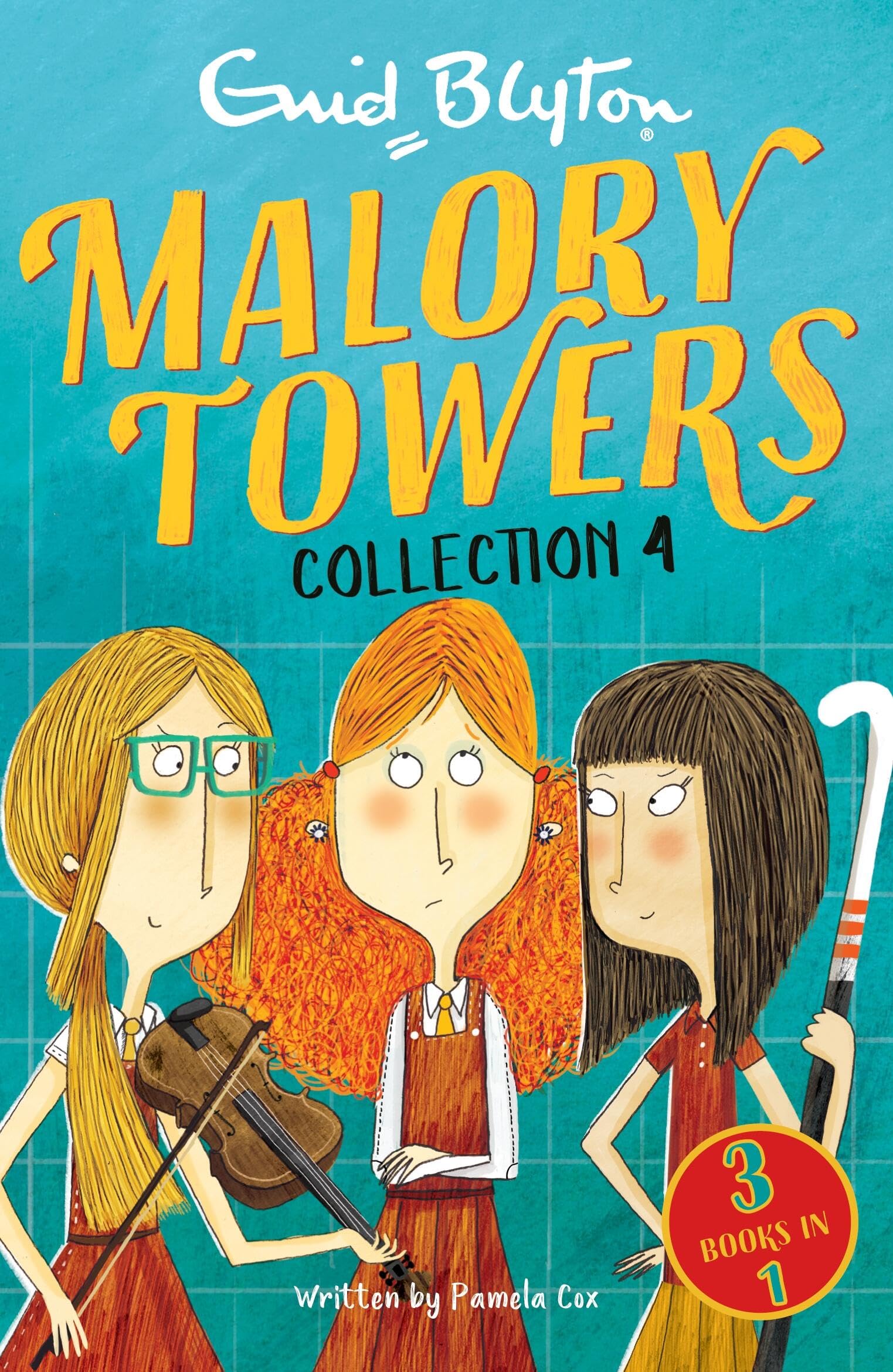 Front cover of the book 'Malory Towers Collection 4' by Enid Blyton.