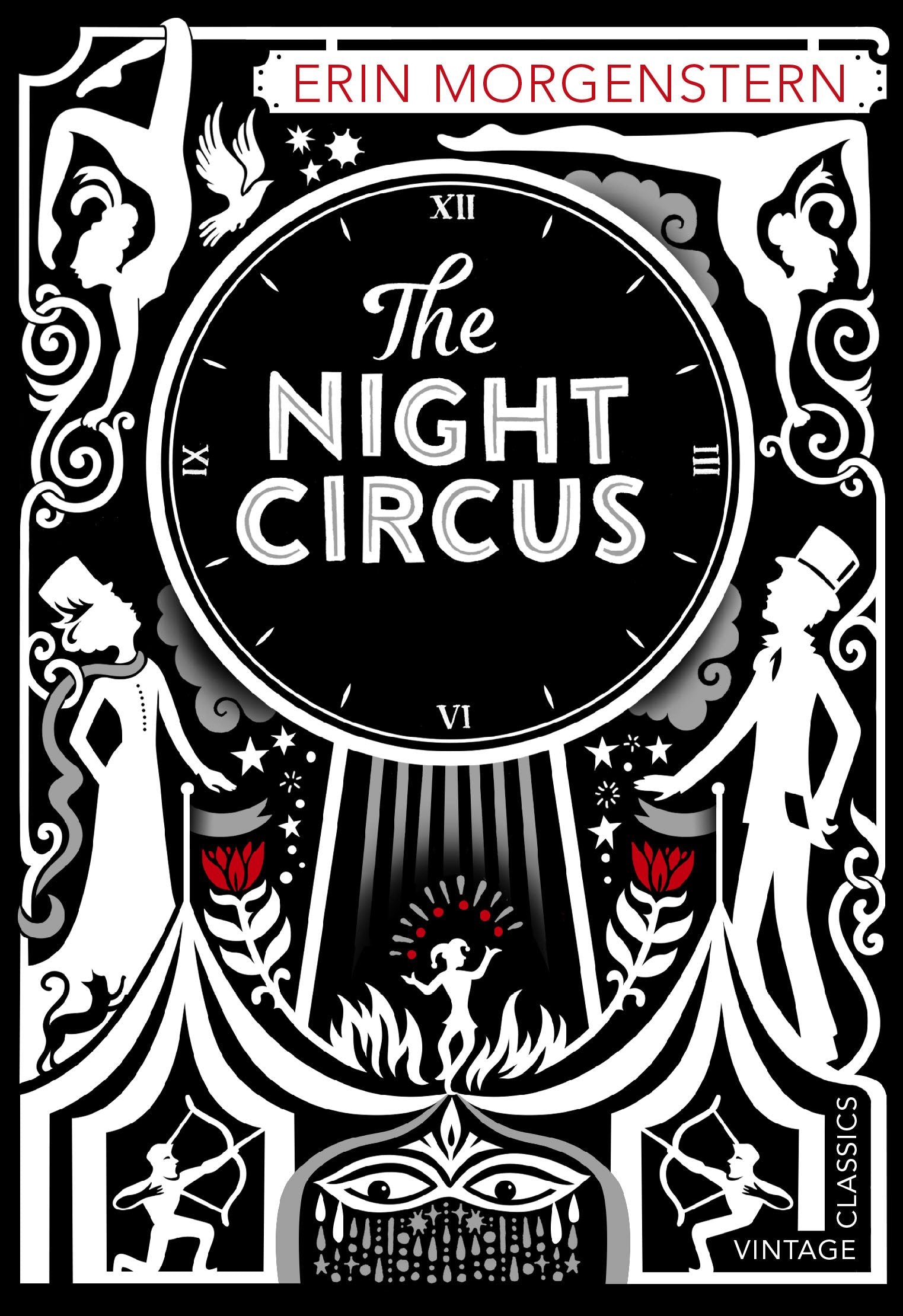 Front cover of the book 'NIGHT CIRCUS, THE' by Erin Morgenstein.
